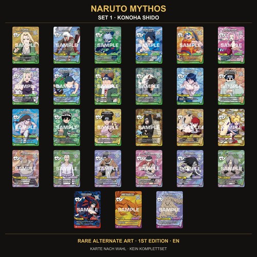 Naruto mythos set - naruto,