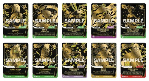 Naruto mythos tcg set konoha - set, 1