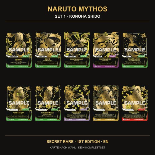 Naruto mythos tcg set - naruto,