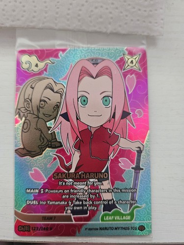 Naruto mythos tcg set 1st - naruto,