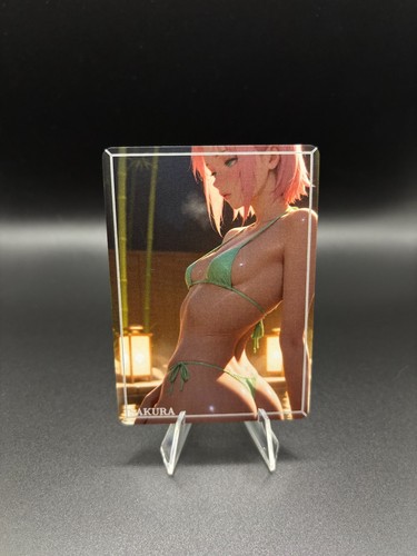 Sakura naruto waifu card - sakura,