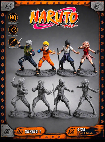 Naruto figuren 9cm - –,