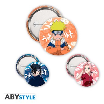 Naruto badge pack - naruto,
