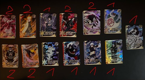 Naruto kayou 18x ssr holo - ssr,