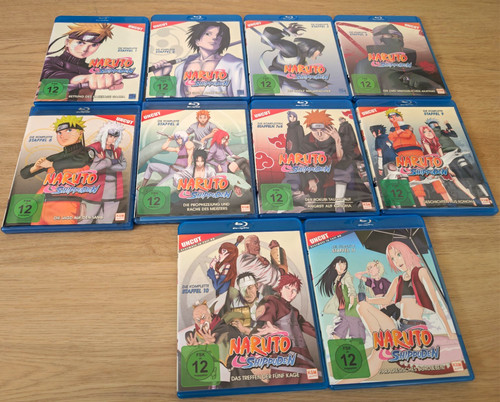 Naruto komplette serie blu ray - naruto,