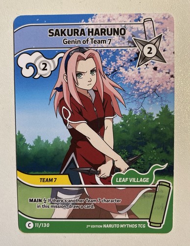 Naruto mythos tcg sakura - naruto,